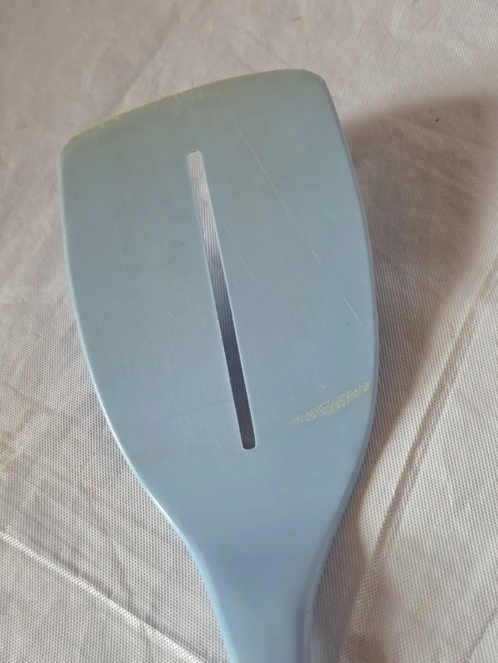 Foley VTG Light Blue Slotted Spatula And Ladle